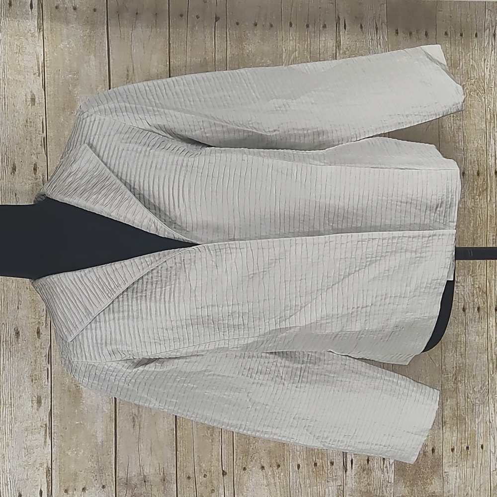 Eileen Fisher Petite Textured Silk Jacket